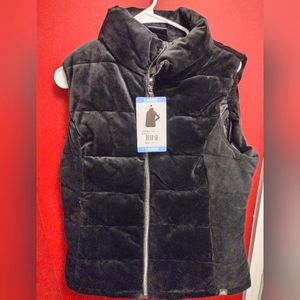 NWT!🖤 ZeroXposur — Quilted Velvet Vest (Large) ✨🖤